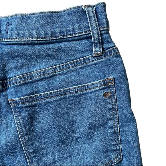 Madewell High-Rise Exposed Button Front Denim Shorts - Picture 4 of 7